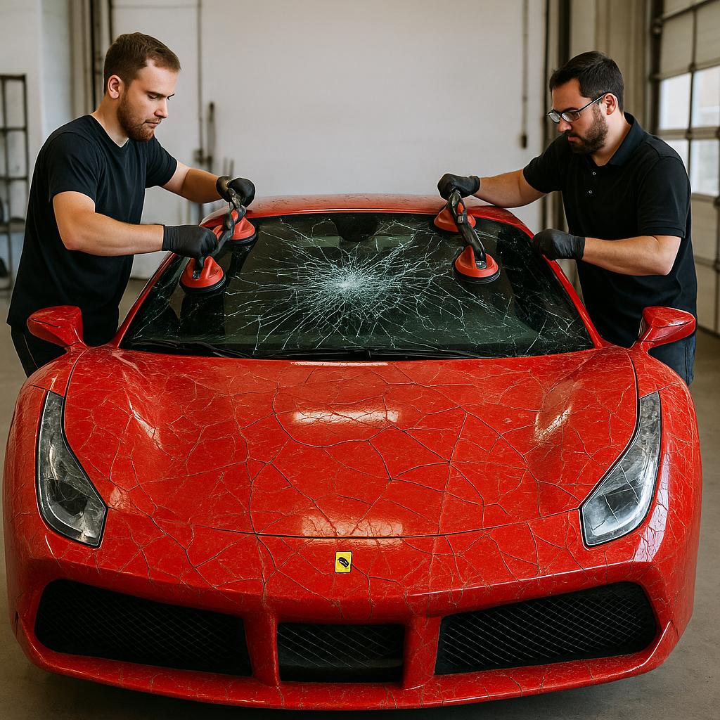 Ferrari Windshield Replacement